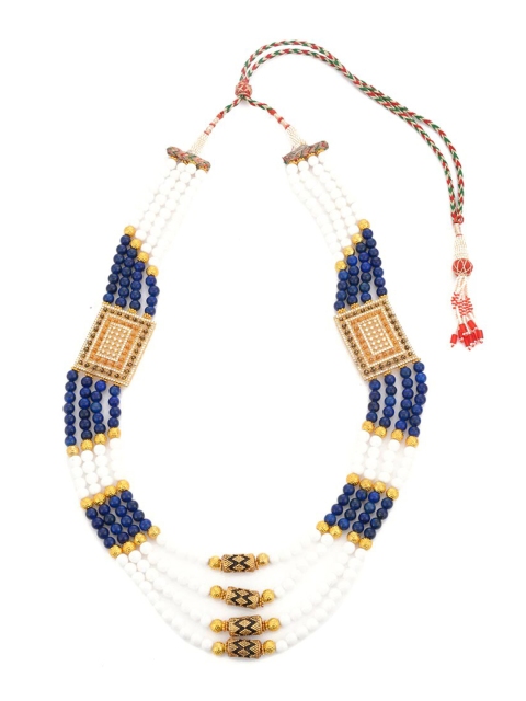 

Tistabene White Floral Antique Designer Necklace Set