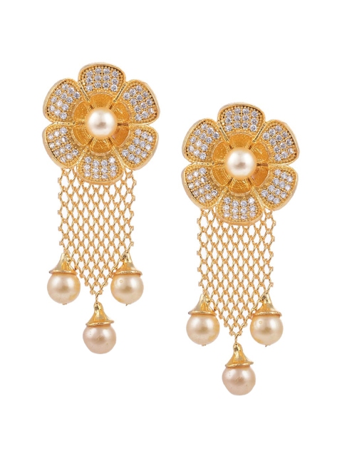 

Tistabene Gold Plated Modern Designer Necklace Set