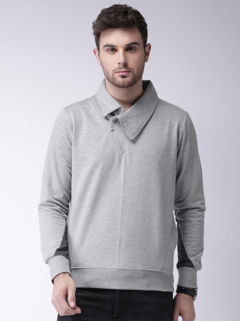 

Moda Rapido Grey Melange Sweatshirt