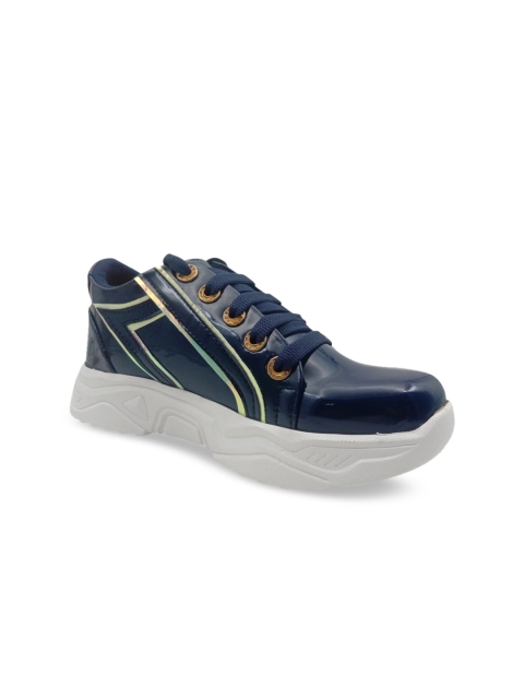 

FEEL FEET Women Navy Blue Sneakers