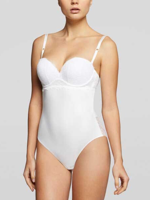 

YAMAMAY Women White Solid Body Shaper IBDD99XB07 SILK 30B