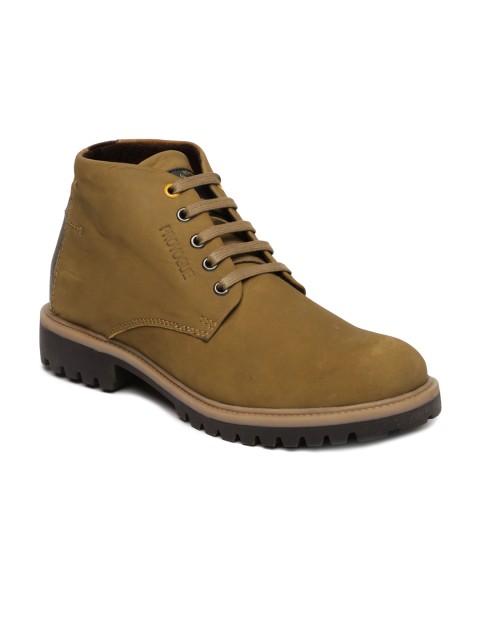 

Provogue Men Brown Flat Boots