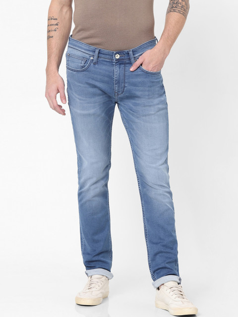 

Celio Men Grey Skinny Fit Heavy Fade Stretchable Jeans
