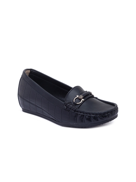 

Sole To Soul Black Wedge Pumps with Buckles