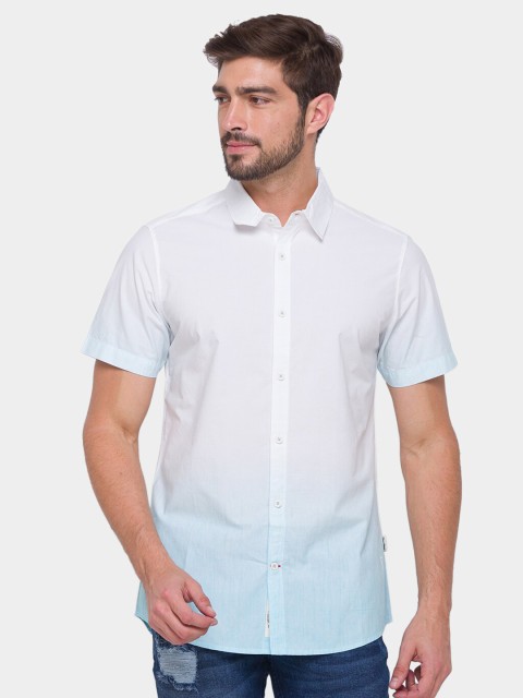 

Being Human Men Blue Comfort Fit Casual Shirt