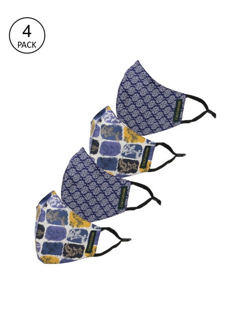 

Calvadoss Set Of 4 Assorted Reusable Cotton 3 Ply Outdoor Mask