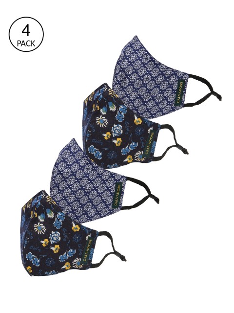 

Calvadoss Women Assorted Pack of 4 3 Ply Outdoor Cotton Masks