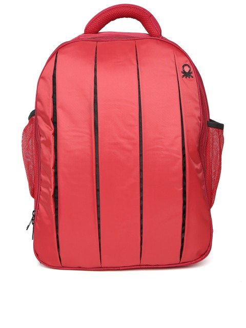 

United Colors of Benetton Men Red Laptop Backpack