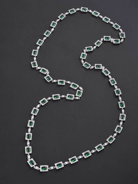 

Tistabene Woman Green Contemporary Modern Designer Necklace Set