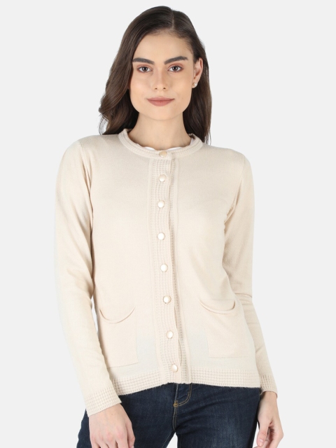 

Monte Carlo Women Beige Cardigan