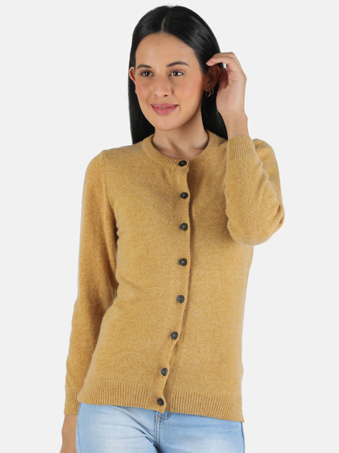 

Monte Carlo Women Yellow Cardigan