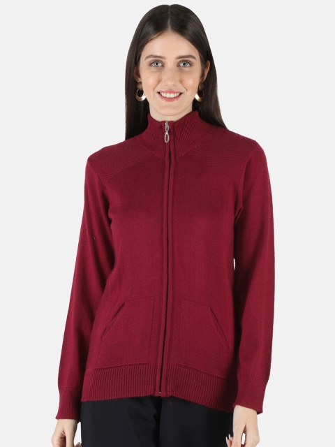

Monte Carlo Women Maroon Cardigan