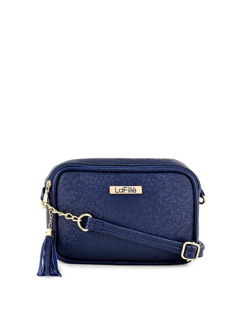 

LaFille Blue & Gold-Toned Purse Clutch