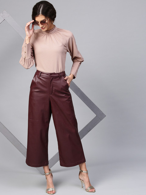 

SASSAFRAS Women Brown Top