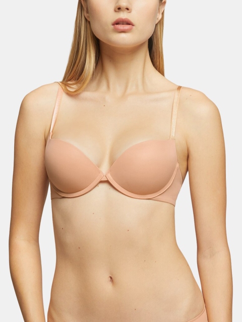 

YAMAMAY Beige Bra Underwired Heavily Padded