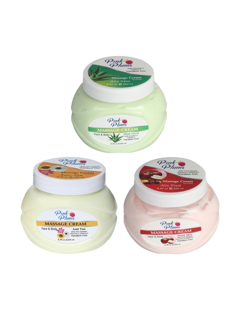 

Pink Plums Aloe Vera & Fruit Mix Facial Kit, Multi