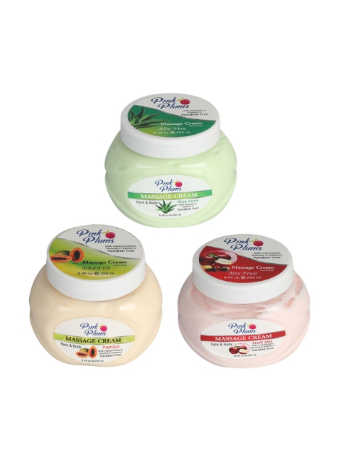 

Pink Plums Aloe Vera & Fruit Mix Facial Kit, Multi