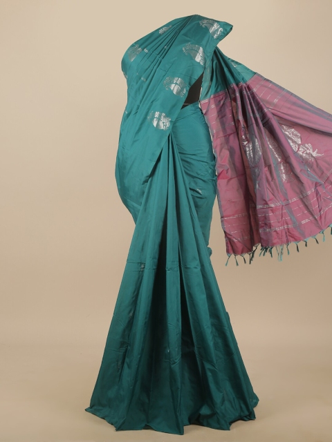 

Pothys Blue & Pink Woven Design Zari Art Silk Saree