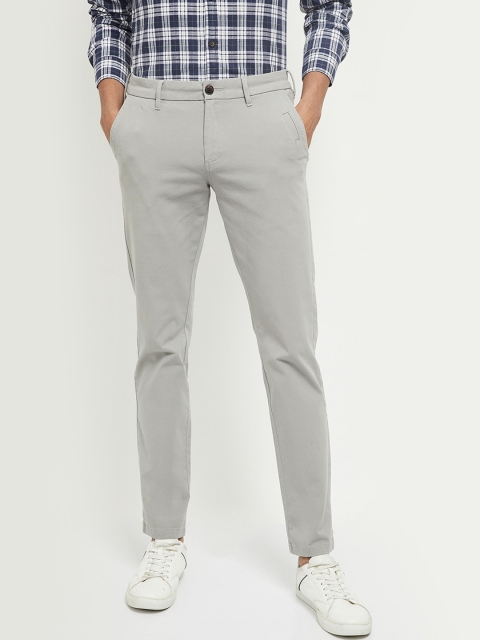 

max Men Grey Trousers