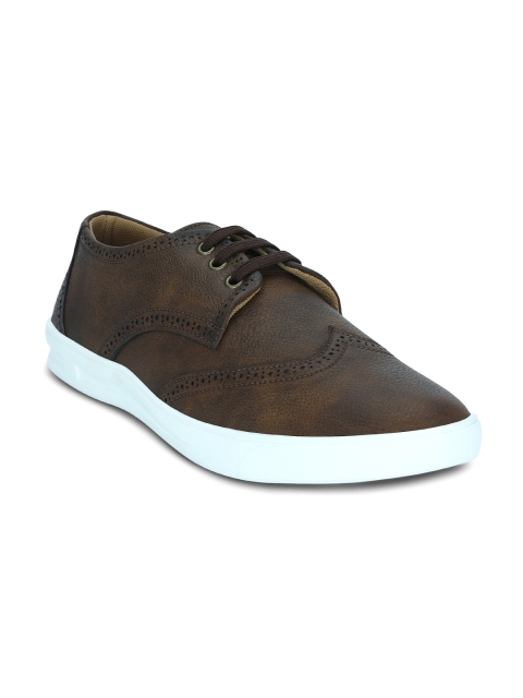 

Get Glamr Men Brown Solid Regular Casual Shoes