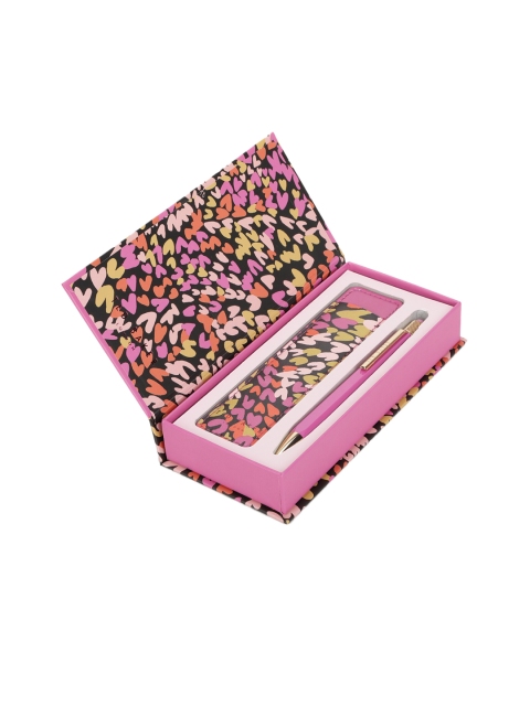 

Ted Baker Pink Printed Pen & Pouch Gift Set