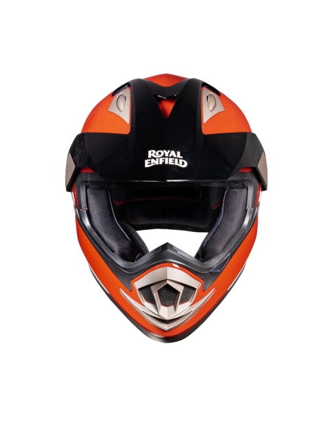 

Royal Enfield Red Solid Full Face helmet