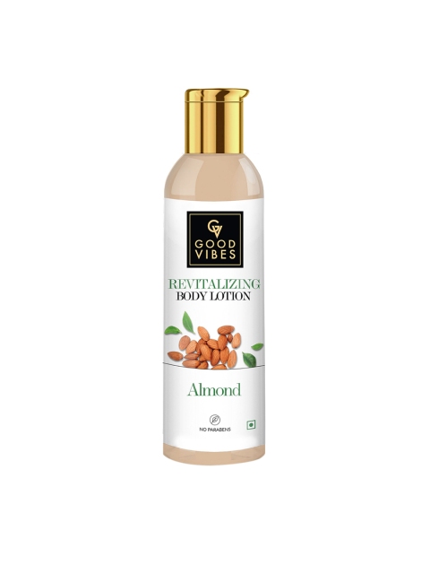 

Good Vibes Almond Revitalizing Body Lotion - 200 ml, White