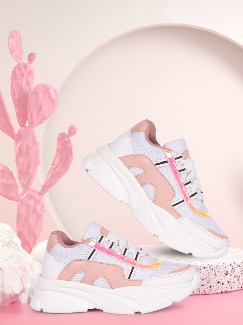 

Alishtezia Women Peach-Coloured Walking Non-Marking Lightweight Shoes