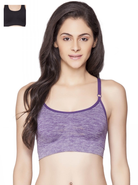 

C9 Pack of 2 Sports Bras P2212_M2201, Black