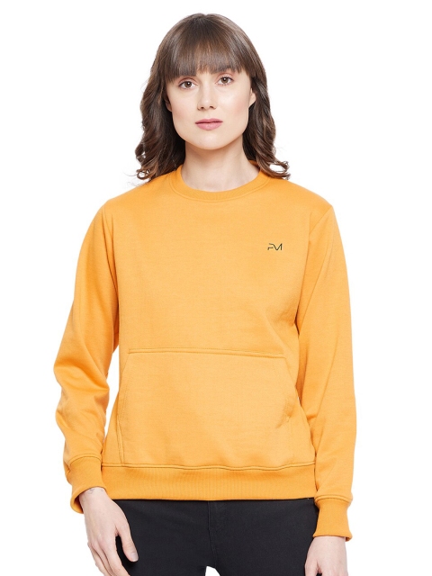 

PRINCINN MEYER Women Mustard Sweatshirt