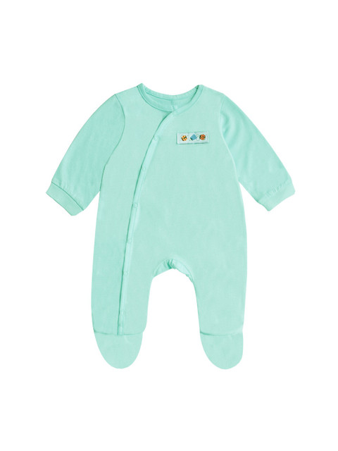 

milou Infant Boys Turquoise Blue Romper
