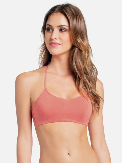 

Jockey Red Cotton Bra