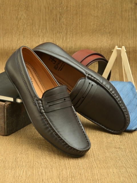 

El Paso Men Brown Loafers