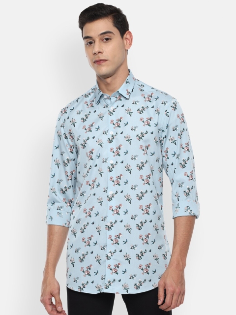 

Louis Philippe Sport Men Blue Floral Printed Casual Shirt