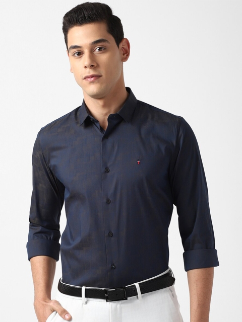 

Louis Philippe Sport Men Navy Blue Printed Slim Fit Casual Shirt