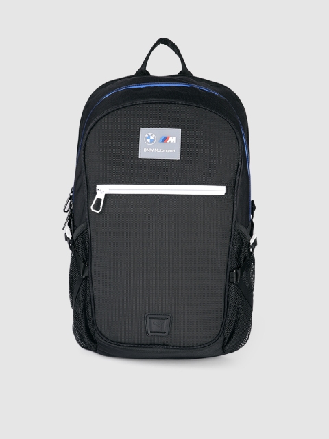 

PUMA Motorsport Unisex Black Brand Logo Reflective Strip Backpack