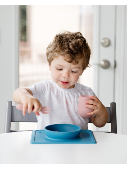 

ezpz Kids Blue Solid FDA Mini Cup