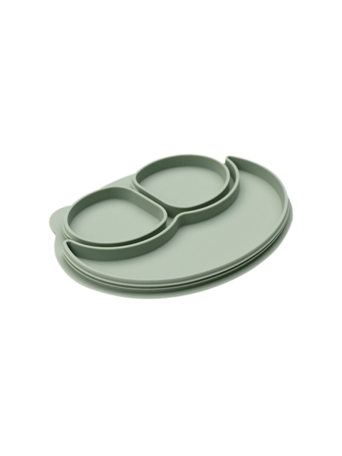 

ezpz Green Solid FDA Baby Feeding Mini Mat & Lid
