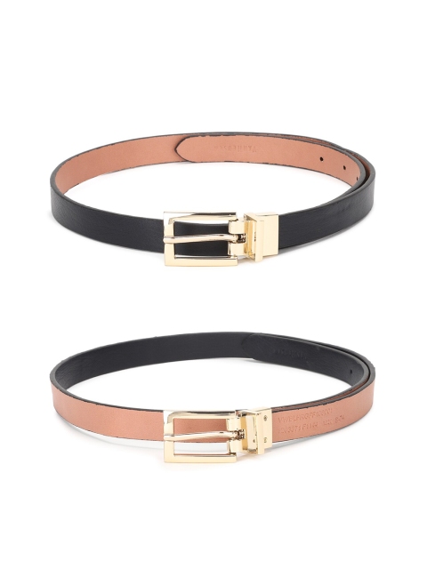 

Van Heusen Woman Women Black & Beige Reversible Belt