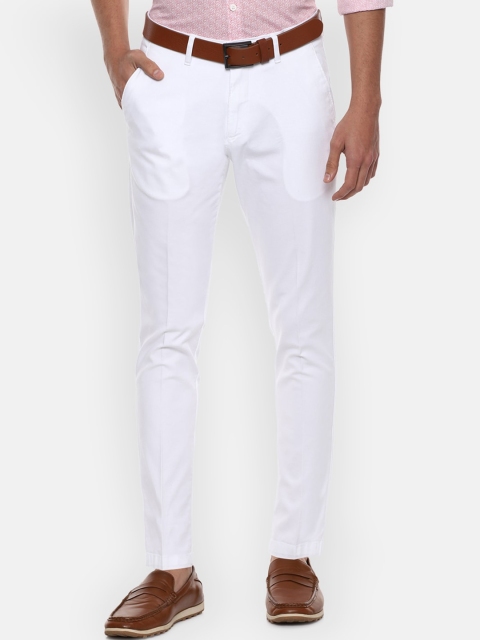 

Louis Philippe Sport Men White Slim Fit Trousers