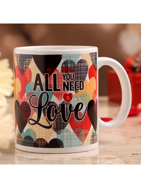

Ferns N Petals Multicoloured Text or Slogans Printed Ceramic Glossy Mug, Multi