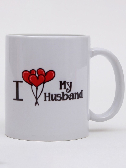 

Ferns N Petals White & Black Text or Slogans Printed Ceramic Glossy Mugs