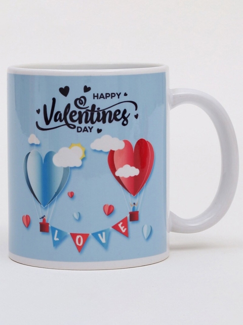 

Ferns N Petals Blue & Red Text or Slogans Printed Ceramic Glossy Mug