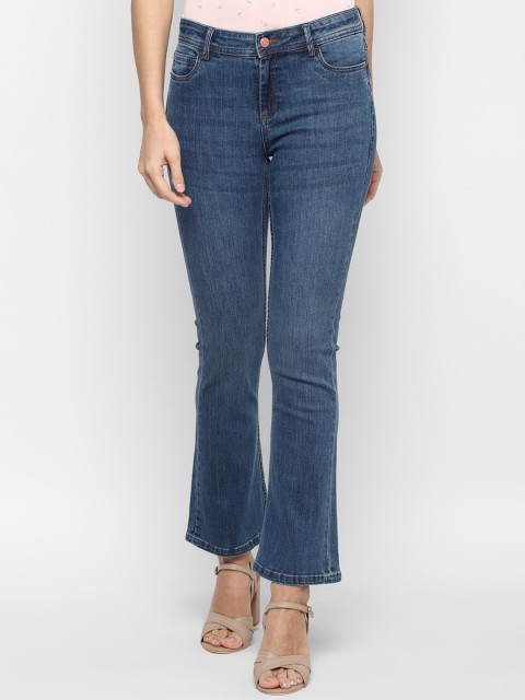 

Allen Solly Woman Women Navy Blue Light Fade Jeans