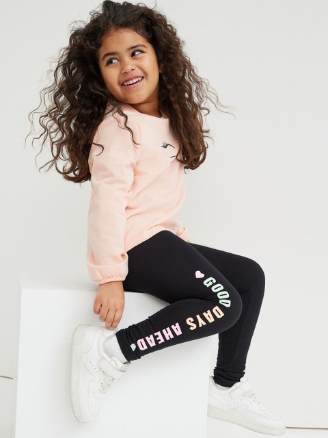 

H&M Girls Black Leggings