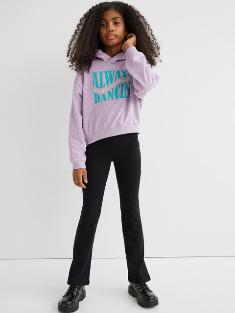 

H&M Girls Black & Purple 2-Piece Set