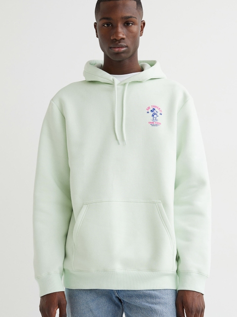 

H&M Men Green Regular Fit Hoodie