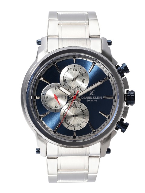 

Daniel Klein Exclusive Men Blue Multifunction Dial Watch DK11203-6