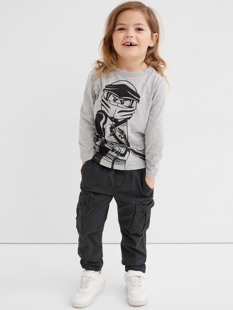 

H&M Boys Black & Green 2-Pack Relaxed Fit Joggers