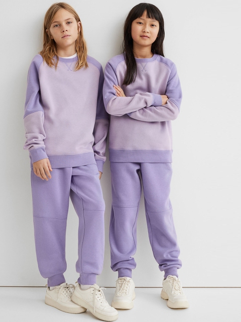 

H&M Girls Purple 2-Piece Sweatshirt Set
